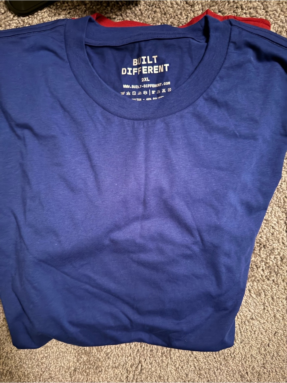 Built Different Men's Crew Neck T-Shirt Bundle